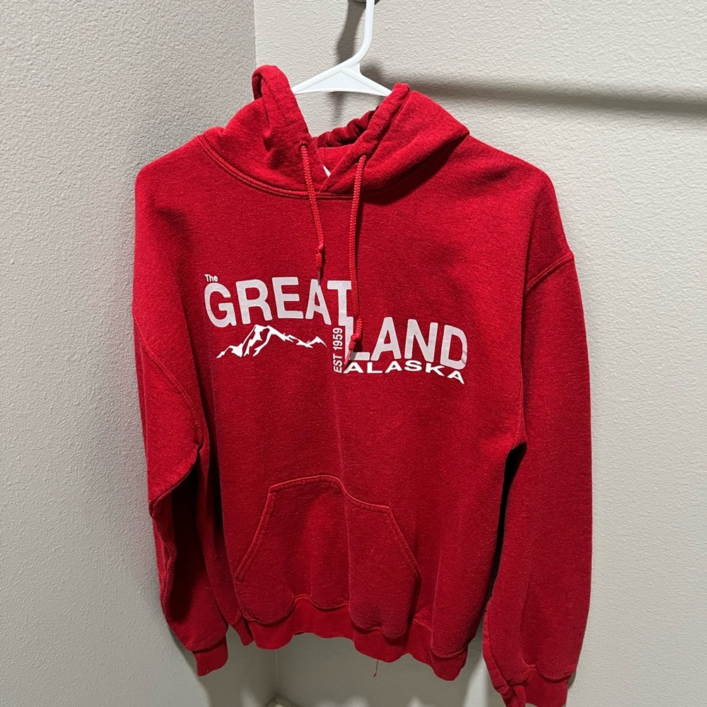 Red Alaska Sweater